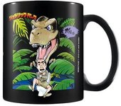 JURASSIC PARK Taza Atrapado en el baño Anime One Size