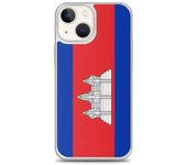 Coque Télephone Drapeau Cambodge - iPhone 13 mini