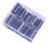 Juego de 10 pegatinas de metal para uñas, 01, 1 juego