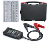Hantek 6V 12V 24V LCD Digital Analizador de batería de coche probador de diagnóstico de batería de vehículo automotriz negro