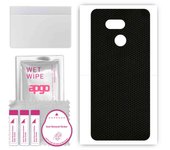 apgo Protective Skin Sticker for the back compatible with HTC Desire 12s, Wrap Film, Foil, Vinyl - Pattern Matrix