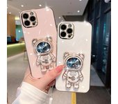 Funda de silicona con diseño de astronauta para iPhone 14, 13, 11, 12 Pro, XS Max, Mini, XR, X, 6, 7, 8 Plus, 14 Pro, 13 Mini, SE (2022) For iPhone 14