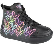 Skechers Hyperlift - Love Daz, zapatillas negras para niña 30 negro