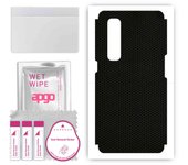 apgo Protective Skin Sticker for the back compatible with Oppo Find X2 Pro, Wrap Film, Foil, Vinyl - Pattern Matrix