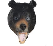 Máscara de oso realista, máscara de látex, novedad, disfraces, sombreros de animales de carnaval y Halloween