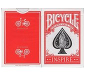 Bicicleta Red Inspire Naipes Baraja marcada Juegos de cartas Trucos de magia