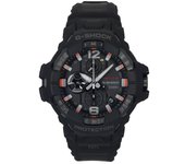 Casio Reloj analógico G-Shock Master Of G-Air Gravitymaster con conexión a teléfonos inteligentes, esfera negra, solar, GR-B300EC-1A, 200 m, para hombre negro