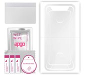 apgo Ultra Clear Protective Skin Sticker for the back compatible with Black Shark, Wrap Film, Hydrogel Film, Flexible, Soft TPU with positioning layer