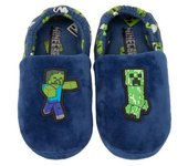 Zapatillas Minecraft para niños/niños Zombie Vs Creeper 4 UK azul/verde