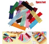 Accesorio de ropa Muñeca Ropa Cremalleras Costura hecha a mano Scrapbooking Mini cremallera Aplique de prenda 8