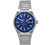 Reloj Invicta Racing de acero inoxidable con esfera azul de cuarzo 47548 para hombre azul