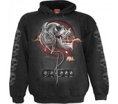 Sudadera con capucha  Never Too Loud  para niños de Spiral Direct XS negro