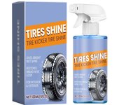 Spray recauchutador de neumáticos, limpiador de manchas, recauchutado, impermeabilizante y protector contra el envejecimiento de los neumáticos (120 ml) One Size azul