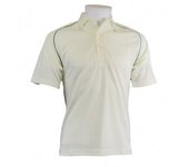Carta Sport Camisa de críquet con ribetes en contraste para niños/niños L