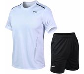 Conjuntos para correr, trajes deportivos de verano para hombre, ropa deportiva, ropa deportiva, gimnasio, Fitness, chándales, conjuntos de entrenamiento deportivo para hombre S