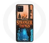 Coque Samsung Galaxy A12 Strangers Things logo