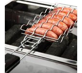 Cesta para asar, malla metálica para barbacoa, parrilla para salchichas, red para Picnic, Camping, barbacoa, red para el hogar, cocina, accesorios para asar None