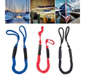 Cuerda de amarre para barco de 1,2 m/3,3 pies, cuerda elástica para kayak, moto acuática, pontón, canoa, barco a motor
