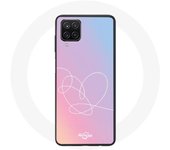 Coque pour Samsung Galaxy A12 BTS Album Love Yourself Answer Poster Rose