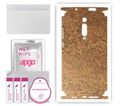 apgo Protective Skin Sticker for the back+sides compatible with Xiaomi Mi 9T, Full Wrap Film, Foil, Vinyl - Pattern Rusty Copper
