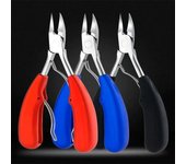1 Uds cortaúñas para pies corrección de uñas cortaúñas para uñas de los pies cortadores producto para eliminar la piel muerta herramienta de cuidado de pedicura azul