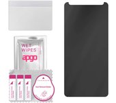 apgo Privacy Matte Hybrid protective glass compatible with Wiko Sunny 5, flexible nano glass, great replacement for tempered glass, scratch-resistant,