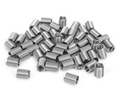 50 piezas de insertos de reparación de roscas, manguito protector de alambre de acero, accesorios de hardware M8 x 1.252.5D