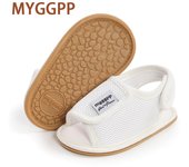 MYGGPP Nuevos Deportes Modelos de Marea de Verano Zapatos de bebé de Malla Zapatos de bebé Zapatos para niños pequeños Sandalias 11cm blanco
