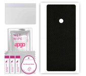 apgo Protective Skin Sticker for the back compatible with LG K71, Wrap Film, Foil, Vinyl - Pattern Matrix