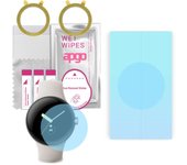 2x apgo HD HQ FLEX Ultra-Clear Screen Protector for Google Pixel Watch, Hydrogel Film, Flexible, Soft TPU with positioning layer easy installation