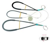 BWR685 Kit de reparación de elevalunas eléctrico delantero izquierdo para Peugeot 306 Fase 2/3 1997-2002 Cabriolet Convertible 922285