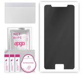 apgo Hydrogel Privacy Matte Screen Protector for Samsung Galaxy A3 2016 A310F, Anti Spy, Hydrogel Film, Flexible, Soft TPU with positioning layer easy