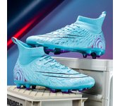2024 Zapatos de fútbol para hombre Botas de fútbol ultraligeras de gran tamaño Zapatillas de deporte para niños Botines de fútbol AG/TF antideslizantes Botines unisex 35
