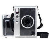 Estuche protector de cristal con correa para FUJIFILM Instax mini EVO (Transparente) transparente