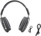 Auriculares inalámbricos Bluetooth con doble auricular estéreo retráctiles y cómodos, color negro