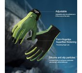 Guantes de buceo y esnórquel Guantes portátiles para remar y surf Ligeros Elásticos Antiarañazos Cómodos Equipo para deportes acuáticos S