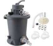 Bomba de Filtro de Arena de 800 Galones 60W Bomba de Filtro de Cartucho para Piscina AC para Piscinas de 1100L a 18100L