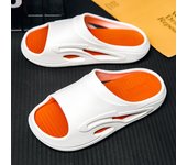 Verano hombres moda tendencia al aire libre playa zapatos sandalias zapatillas casual sandalias zapatillas 37/38 negro