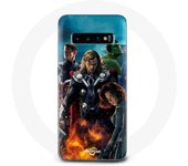 Coque pour Samsung Galaxy S10 Plus Avengers film de super héros