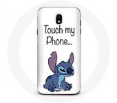 Coque pour Samsung Galaxy S4 Lilo et Stitch mignon Fond blanc