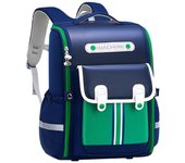 Nueva mochila escolar para niños y niñas de primaria mochila impermeable de campus de gran capacidad L rojo