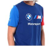 Puma BMW M Motorsport ESS Logo Tee - Camiseta Hombre Algodón Azul 538148-04 ORIGINAL S azul