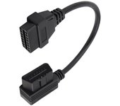 Cable de extensión de conector de escáner de diagnóstico OBD de 16 pines
