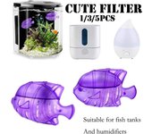 Vaporizador humidificador tanque limpiador agua filtro limpio reduce el olor pescado falso
