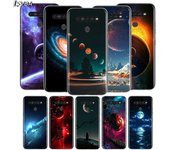 Funda blanda para teléfono con diseño de planetas, lunas y estrellas para LG V60, V50S, V50, G8X, G8S, G8, G7, ThinQ 5G, K61, K51S, K41S, K30, K20, Q60, Q9 LG K20 2019