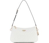 Top BETULA con cremallera y hombros descubiertos, color blanco [Guess] para mujer
