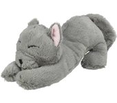 Gato de peluche Trixie Be Eco, Juguete ecológico para perros, 31 cm