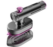 Plancha de vapor portátil para ropa, 40W, 90 grados, vaporizadores de ropa plegables, tanque de agua de 60ml, 20 EU Plug púrpura/gris