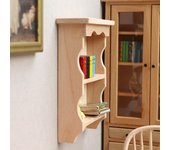 1:12 muebles para casa de muñecas en miniatura, ligeros, ornamentales, de mano de obra fina y prácticos para montar en la pared