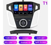 Radio de coche Android para Ford Focus 2012-2018 Reproductor multimedia Unidad principal Navegación GPS estéreo BT WIFI 1 + 16 GB 1+16GB